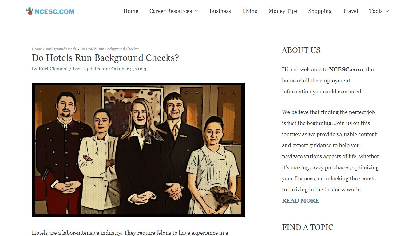 Do Hotels Run Background Checks? - [UPDATED] - NCESC